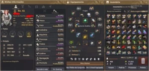 Conta bdo SA, 286/352 + CHAR TOP LIFESKIL - Black Desert