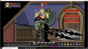 aqw conta full top, com a original dark caster - Adventure Quest World