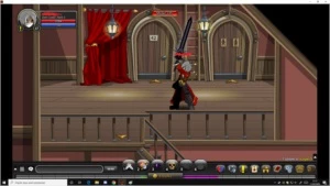 aqw conta full top, com a original dark caster - Adventure Quest World