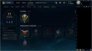 Conta League of legends - Todos os campeões, 183 skins LOL