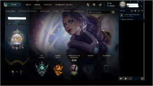 Conta League of legends - Todos os campeões, 183 skins LOL
