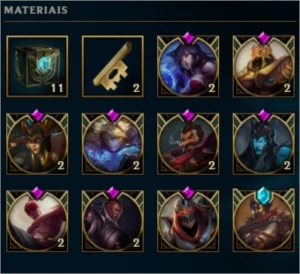 > Conta Diamante 5 (Borda Diamante) - League of Legends LOL