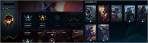 Conta League of legends LOL - Plat 4, mmr padrão