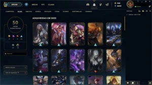 CONTA VALORANT/LOL ASCENDETE 3 E PLATINA 1