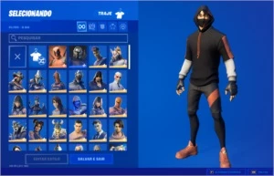 CONTA FORTNITE PASSE 5-16 IKONIK,MINTY,SKINBOA