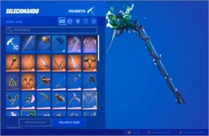 CONTA FORTNITE PASSE 5-16 IKONIK,MINTY,SKINBOA
