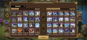 Conta SW com mobs meta - Summoners War