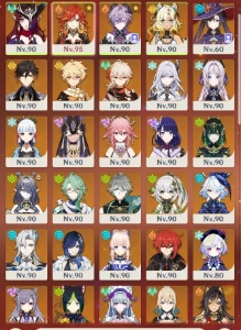 Conta Genshin Impact - ENDGAME Com Builds Perfeitas - AR 60