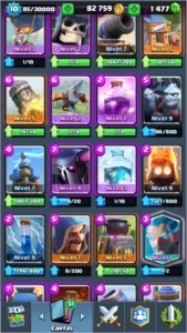 Clash Royale Nvl 9 barato com troca de nome
