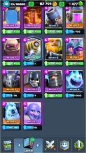 Clash Royale Nvl 9 barato com troca de nome