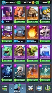 Clash Royale Nvl 9 barato com troca de nome