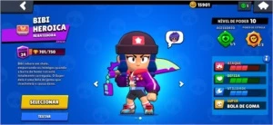 Conta Brawl Stars - Full - 28k troféus - 11k 3v3 - 62 Skins