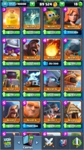 Conta clash royale desafiante II xp11