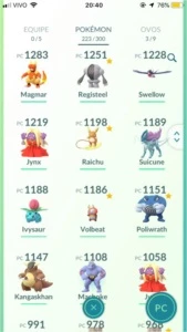 Conta Pokemon Go Lvl 26 (Com lendários) - Pokémon