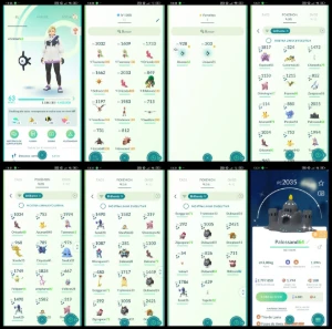 Nível 63 | Unown | 11 Hundo | 2.7M Stardust | 35 Shiny F020 - Pokémon