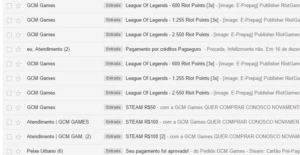 Venda de Gift Card League of Legends (RP) LOL