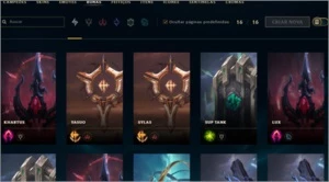 Desde 2010, possui 212 skins (Rammus Rei / Kayle Juíza) - League of Legends LOL