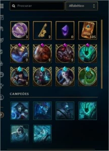 Desde 2010, possui 212 skins (Rammus Rei / Kayle Juíza) - League of Legends LOL