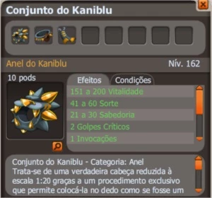 set Kaniblu FULL (SPIRITIA) - Dofus