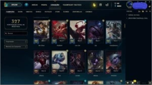 ACC PRATA II 107 CHAMPS E 128 SKINS POR R$135,00 Leve Agora! - League of Legends LOL