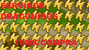 KAMAS SERVIDOR DRACONIROS (Monoconta, antigo ilyzaelle) 10mk - Dofus