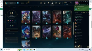 Conta Lol Lvl 112/Gold 3 Com 24 Skins/25 Emotes/Passe Ativo - League of Legends