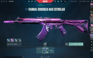 Conta Com (Faca) Espinho Iridescente + Vandal Odisseia E Mt+ - Valorant