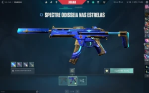 Conta Com (Faca) Espinho Iridescente + Vandal Odisseia E Mt+ - Valorant