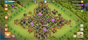 Clash of Clans CV10 - Praticamente Full + de 8k gemas