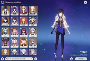 8 PERSONAGENS 5*  -  AR 56 - MID/END GAME - Genshin Impact