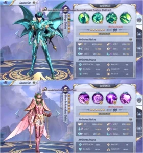 SAINT SEIYA - LEVEL 67 - A1- HADES REPAIR - 22000+ DIAMANTES - Saint Seiya Awakening SSA