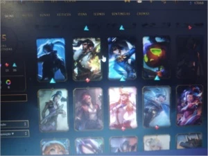 Conta lol nivel 192 gold4 todas as skins do yasuo +70 - League of Legends
