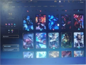 Conta lol nivel 192 gold4 todas as skins do yasuo +70 - League of Legends