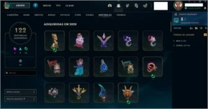 MEGA CONTA LoL - Diamante I - LvL 320 - Todas as Skins - League of Legends