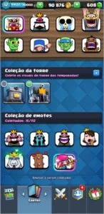 Pass royale(10/09) LVL12 Mestre I,Todas as cartas+ 600 gemas - Clash Royale