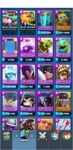 Pass royale(10/09) LVL12 Mestre I,Todas as cartas+ 600 gemas - Clash Royale