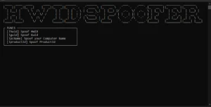 Spoofer Hwid ip placa mae etc - Softwares e Licenças