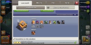 CV 10 Mediano Barato - Rainha 25 Rei 18 - Clash of Clans