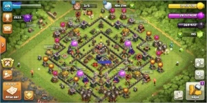 CV 10 Mediano Barato - Rainha 25 Rei 18 - Clash of Clans