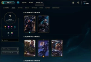 Diamante 5, ez pulsefire, mech aatrox, mmr bom - League of Legends LOL