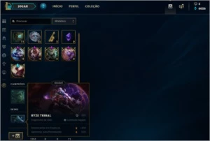 Diamante 5, ez pulsefire, mech aatrox, mmr bom - League of Legends LOL