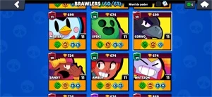 Conta antiga com TODOS os passes com Max. De troféus 42k - Brawl Stars