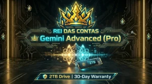 👑 Gemini Advanced (Pro) + 2TB Drive | 30 Dias de Garantia - Inteligência Artificial