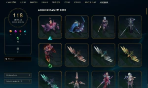 Conta de League of Legends + Valorant LOL