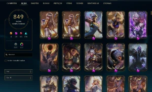 Conta de League of Legends + Valorant LOL