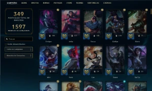 Conta de League of Legends + Valorant LOL