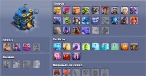 CLASH OF CLANS BRABA CV 12 !!!!