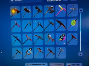 OG Fortnite com Cavaleiro Negro, Ceifador, Mako + 1.200 V-Bu
