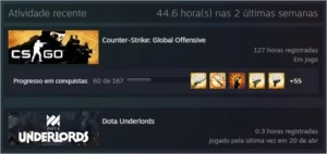 CONTA OURO 3 (SEM PRIME) - Counter Strike CS