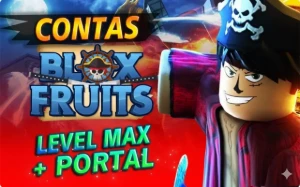 🔵 Lvl Aleatorio + Portal No Inventário Bloxfruits